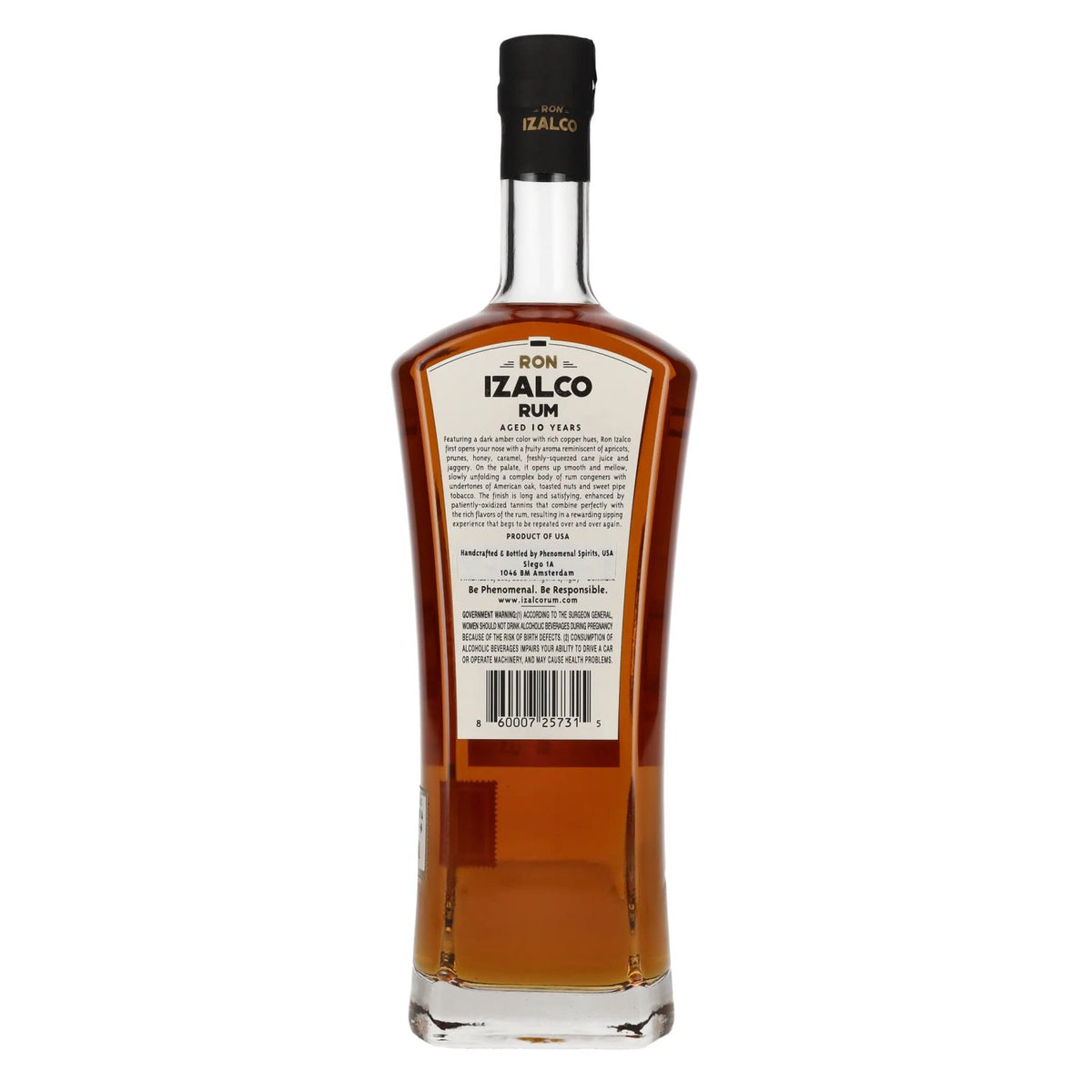 Ron Izalco Gran Reserva 10 Años Rum CASK STRENGTH 60,3% vol. 0,7 l