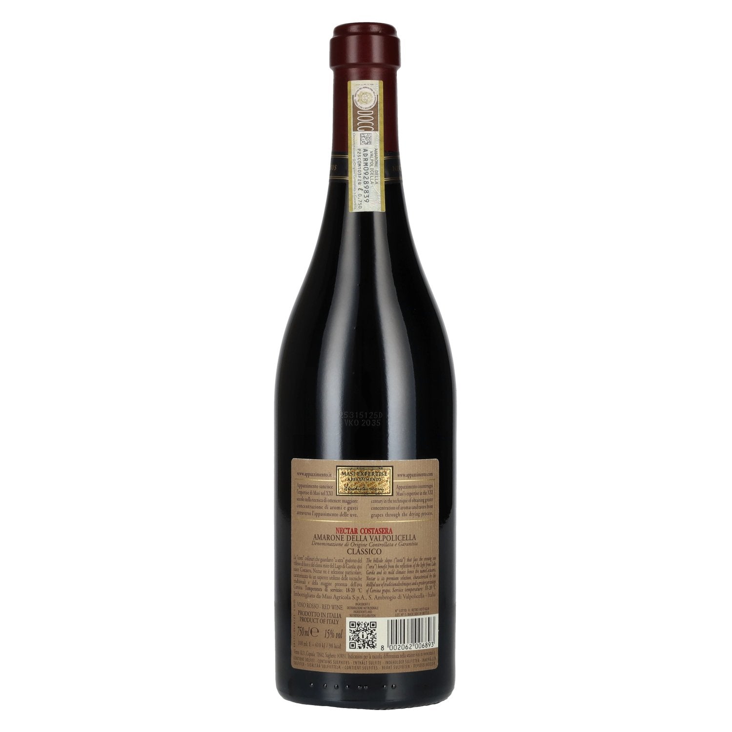 Masi NECTAR Costasera Amarone Classico DOCG 2020 15% Vol. 0,75l