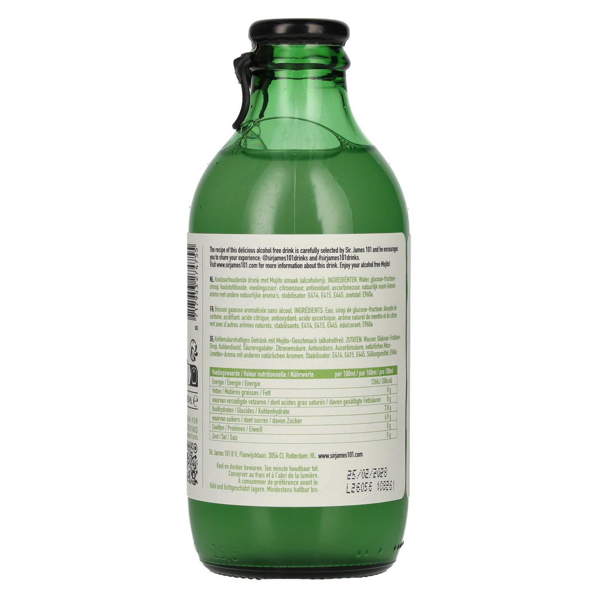 Sir. James 101 MOJITO Alcohol-free mocktail 0.25 l