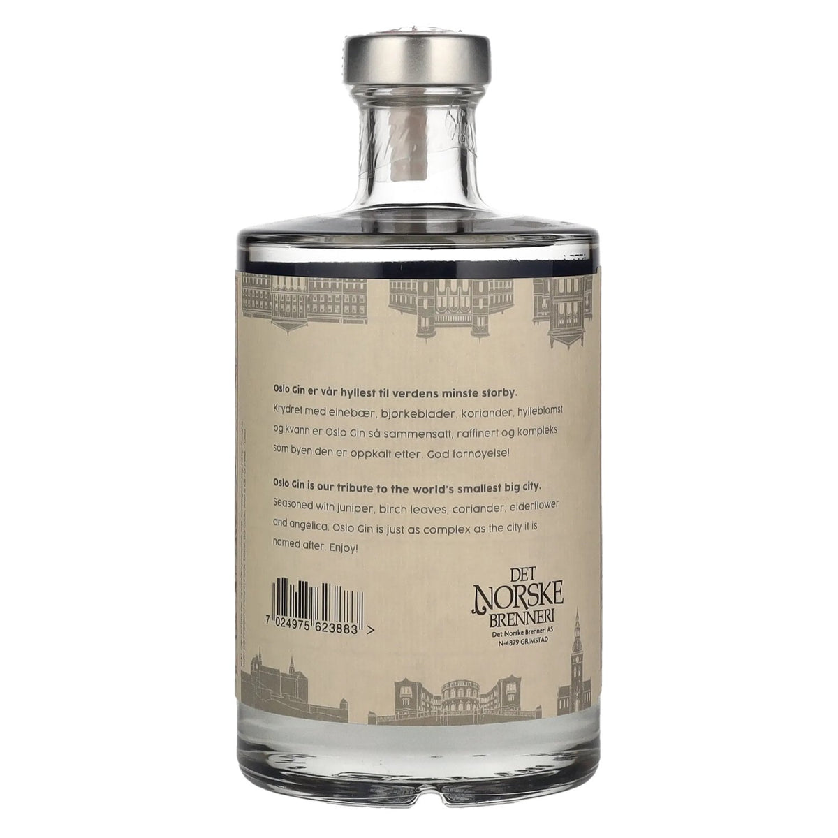 Oslo Small Batch Gin 45,8 % vol. 0,5 l