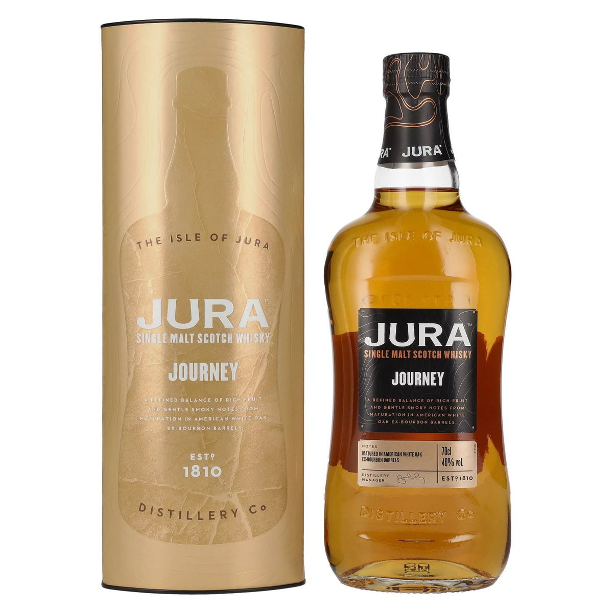 Jura JOURNEY Single Malt Scotch Whisky 40% Vol. 0,7l in Geschenkbox