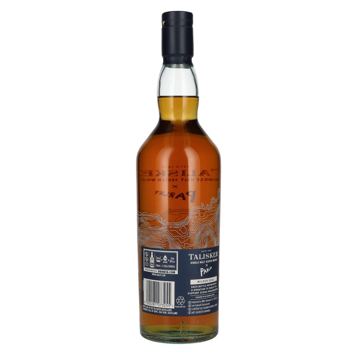 Talisker x Parley Wilder Seas, whisky single malt écossais, édition limitée, 48,6 % vol., 0,7 l
