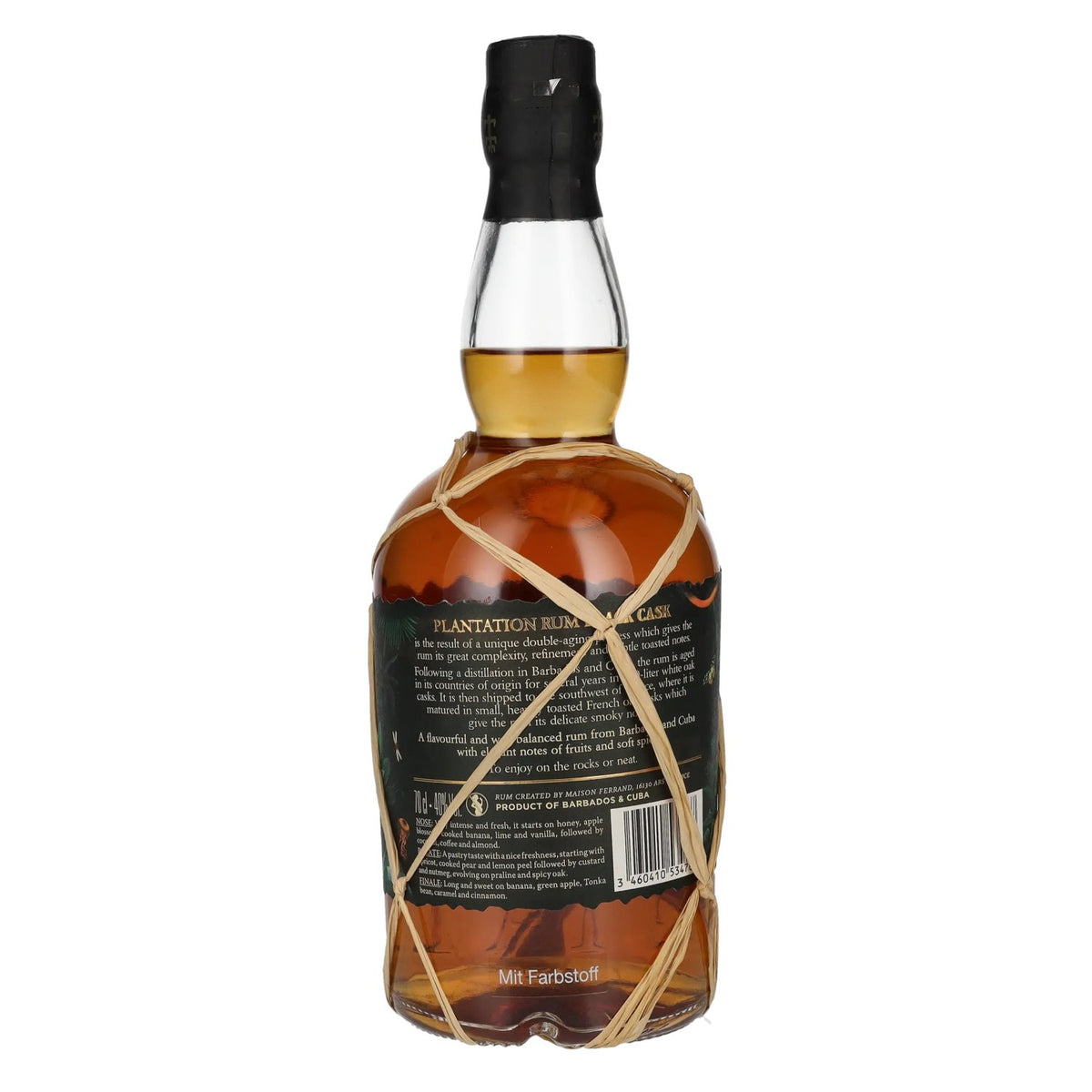 Plantation Rum BLACK CASK Barbade &amp; Cuba 2022 40 % vol. 0,7 l
