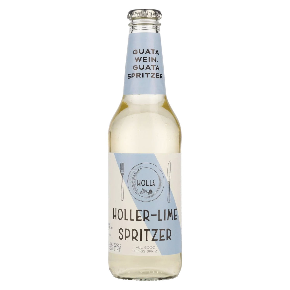 Hollá Holler-Lime Spritzer 5 % vol. 0,33 l