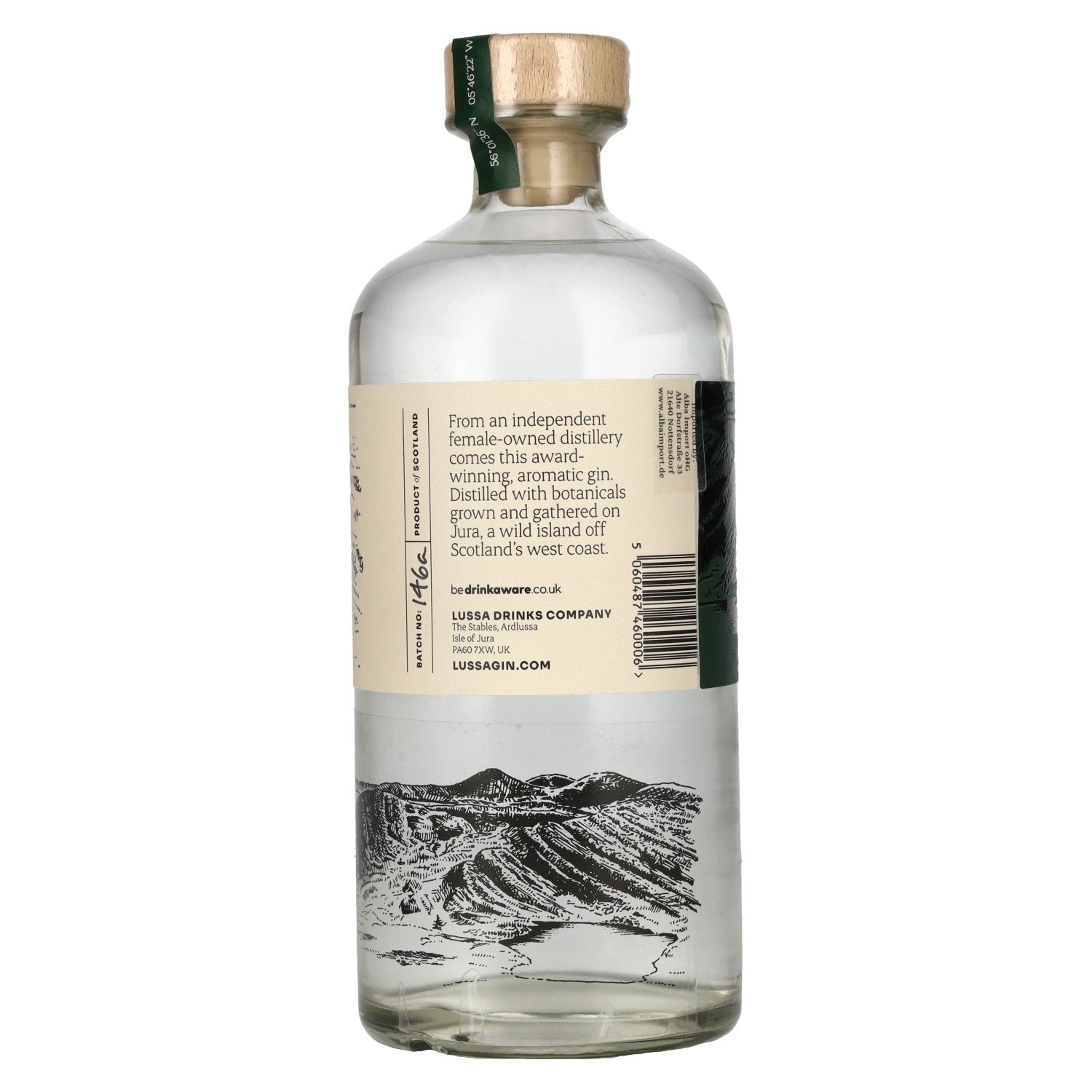 Lussa Gin Isle of Jura 42% Vol. 0,7l