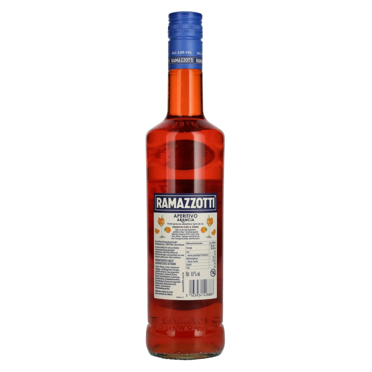 Ramazzotti Aperitivo Arancia Non-Alcoholic 0.7 l