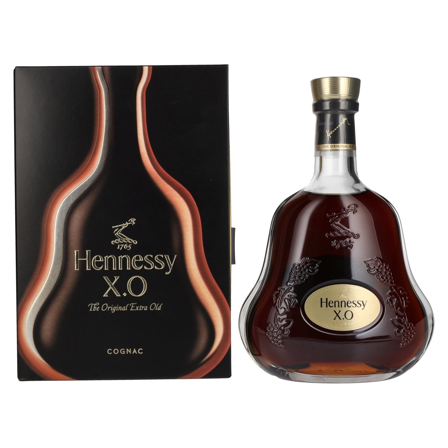 Cognac Hennessy XO 40 % vol., 0,7 l, dans un coffret cadeau