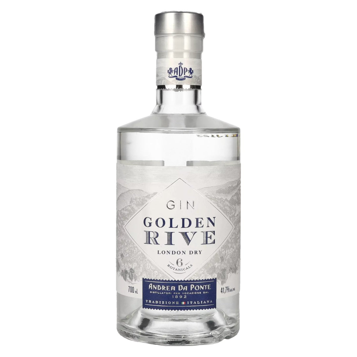 Andrea Da Ponte Golden Rive London Dry Gin 41.7% Vol. 0.7l