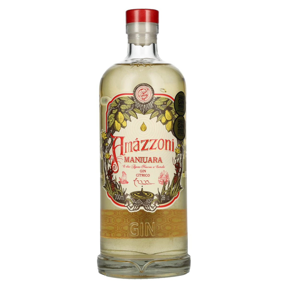 Amázzoni Gin Maniuara 38% vol. 0,7l