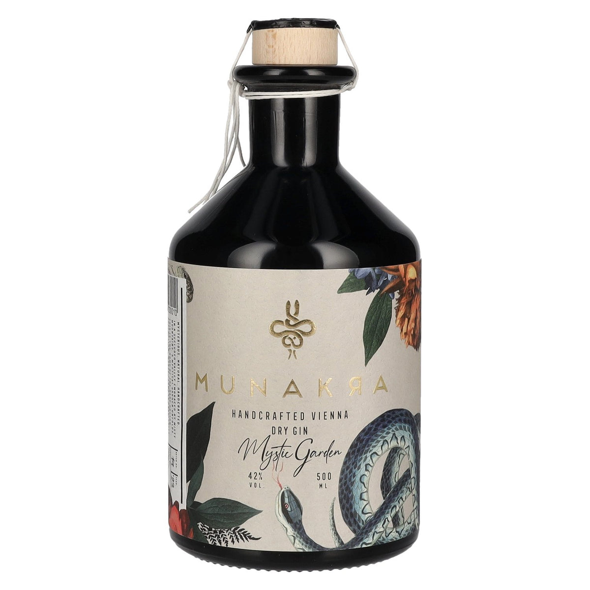 Munakra Handcrafted Vienna Dry Gin Mystic Garden 42% vol. 0,5 l