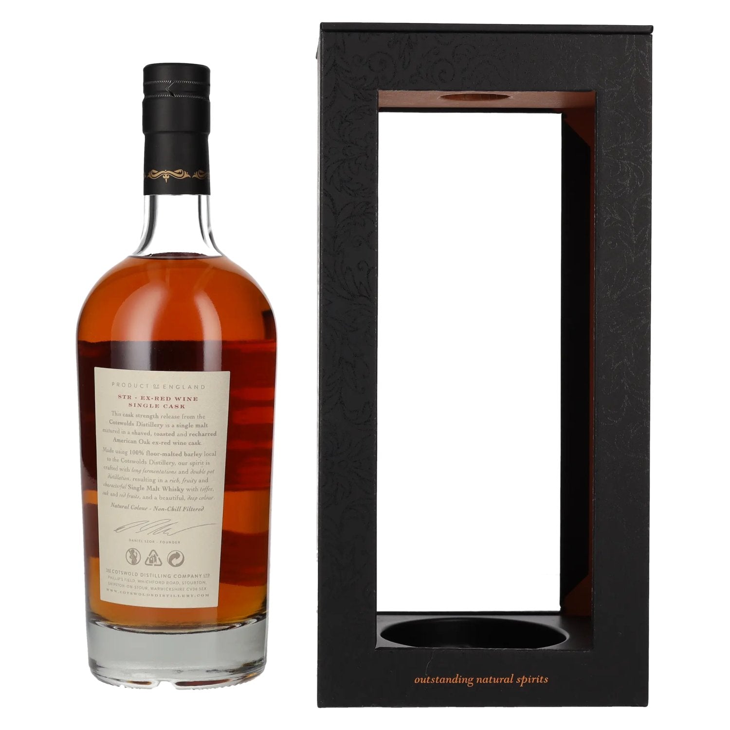 Cotswolds SINGLE CASK 5 Years Old Single Malt Whisky 2016 60,6% Vol. 0,7l in Geschenkbox