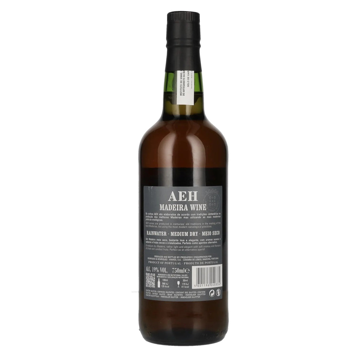 AEH Rainwater Medium Dry Madeira Wine 19% Vol. 0,75l