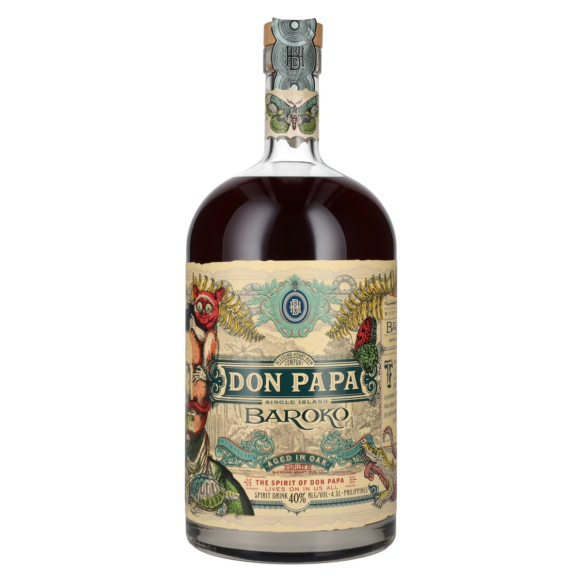 Don Papa BAROKO 40% vol. 4,5 l