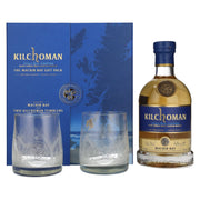 Kilchoman THE MACHIR BAY GIFT PACK 46% vol. 0.7 l in a gift box with 2 glasses