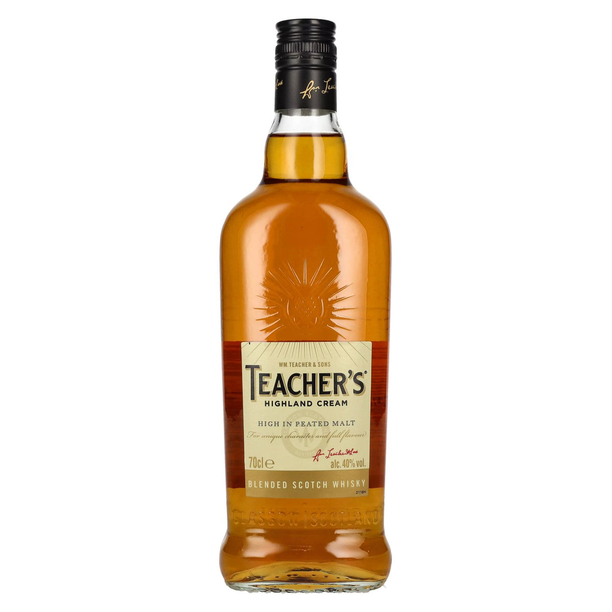 Teacher's HIGHLAND CREAM Blended Scotch Whisky 40% vol. 0,7 l