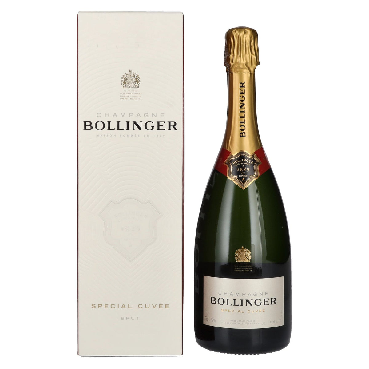Champagne Bollinger SPECIAL CUVÉE Brut 12% Vol. 0,75l in geschenkverpakking