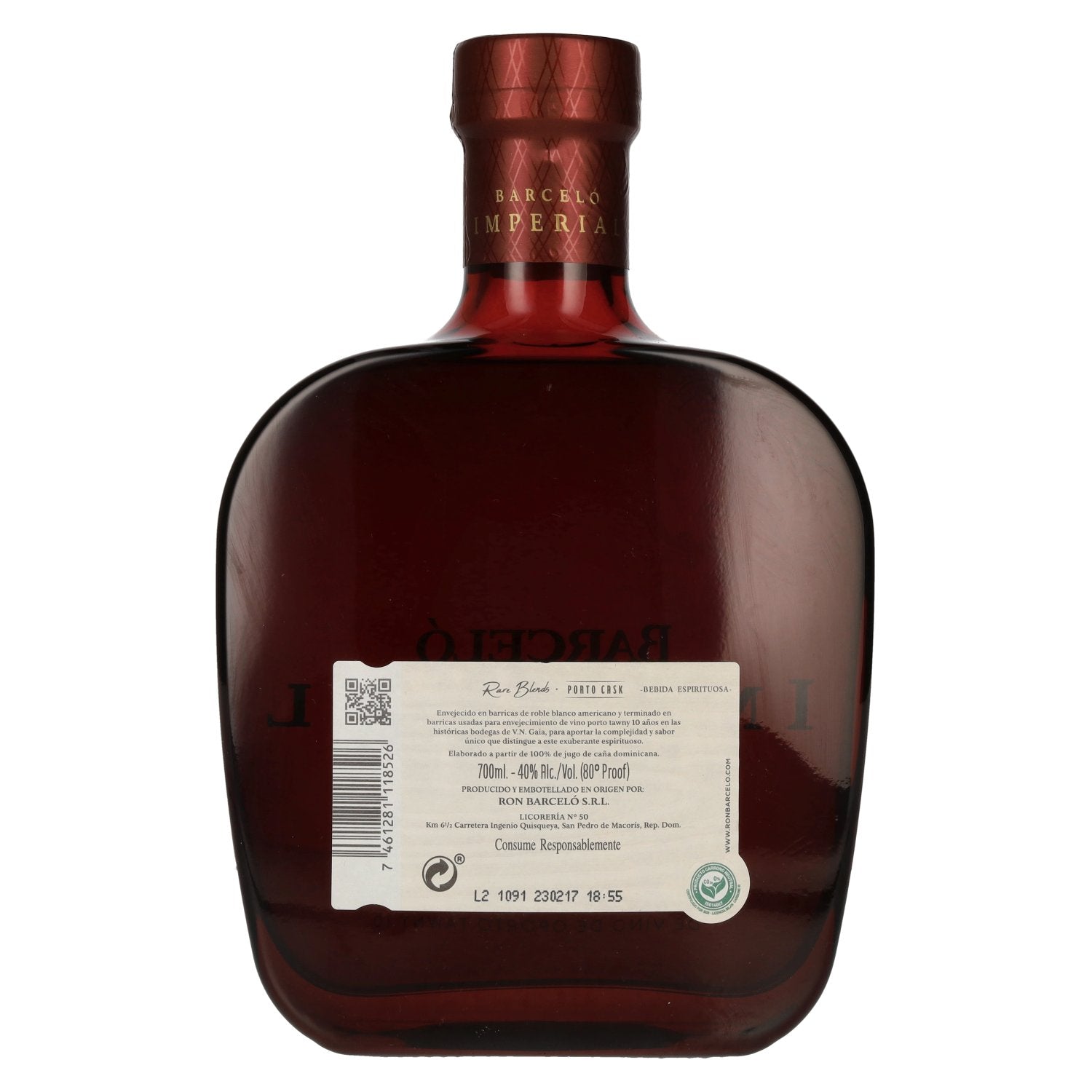 Barceló Imperial Rare Blends Porto Cask 40% Vol. 0,7l