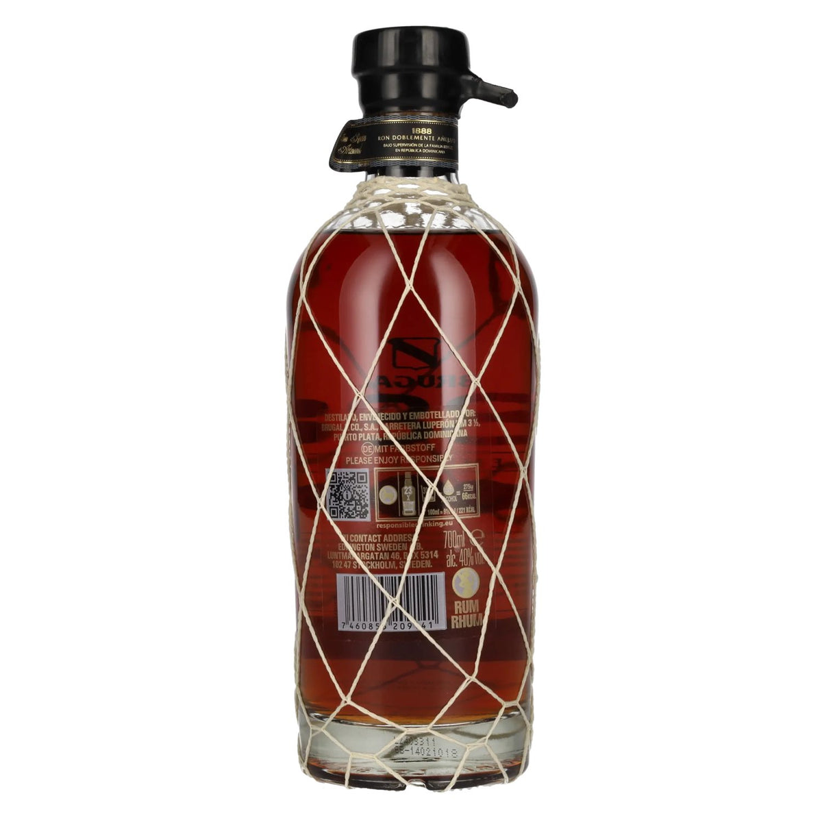 Brugal 1888 Roner Reserva Doblemente Añejado 40% Vol. 0,7l