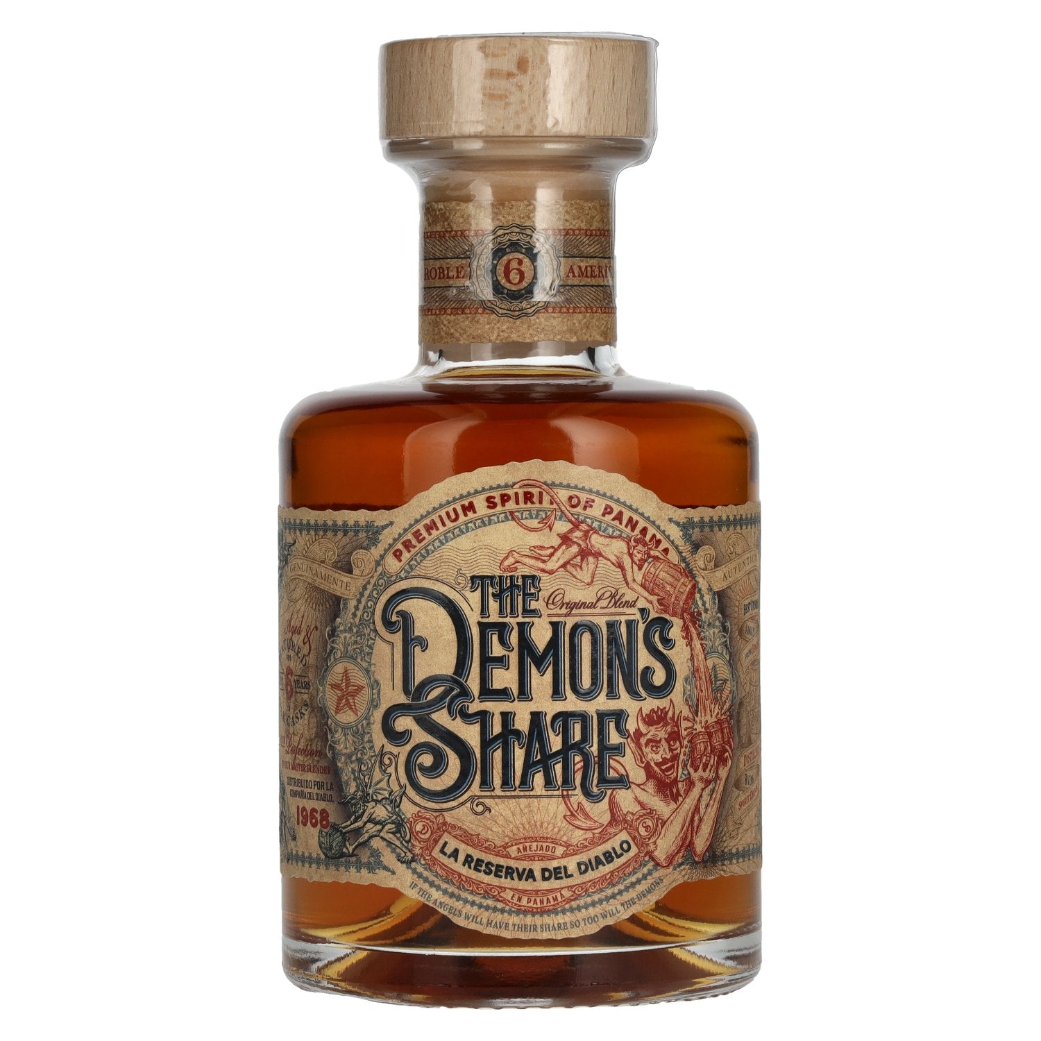 The Demon's Share 6-Year-Old Spirit, 40% vol., 0.2 litres