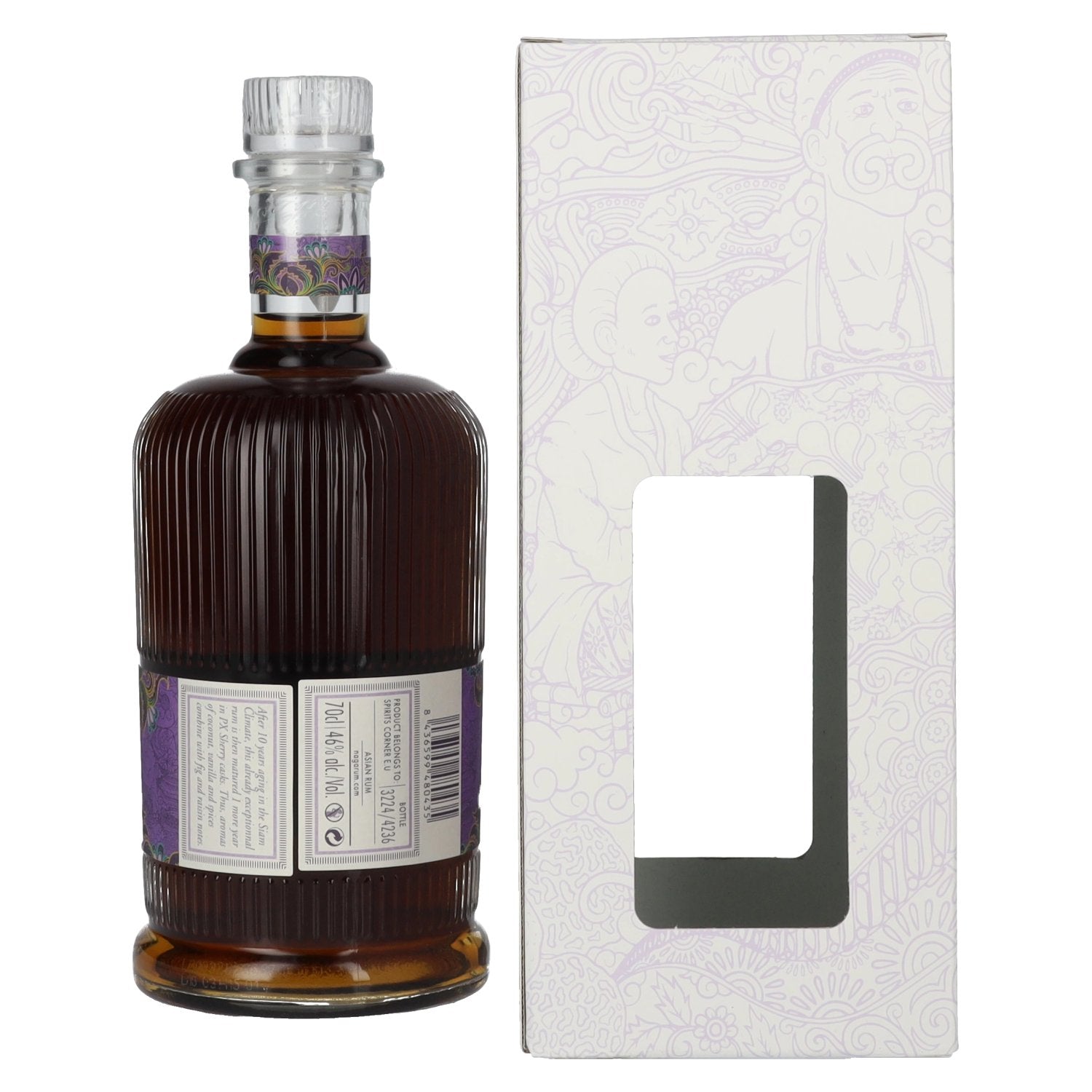 Naga Shani Thailand PX Casks Finish 46% Vol. 0,7l in geschenkverpakking