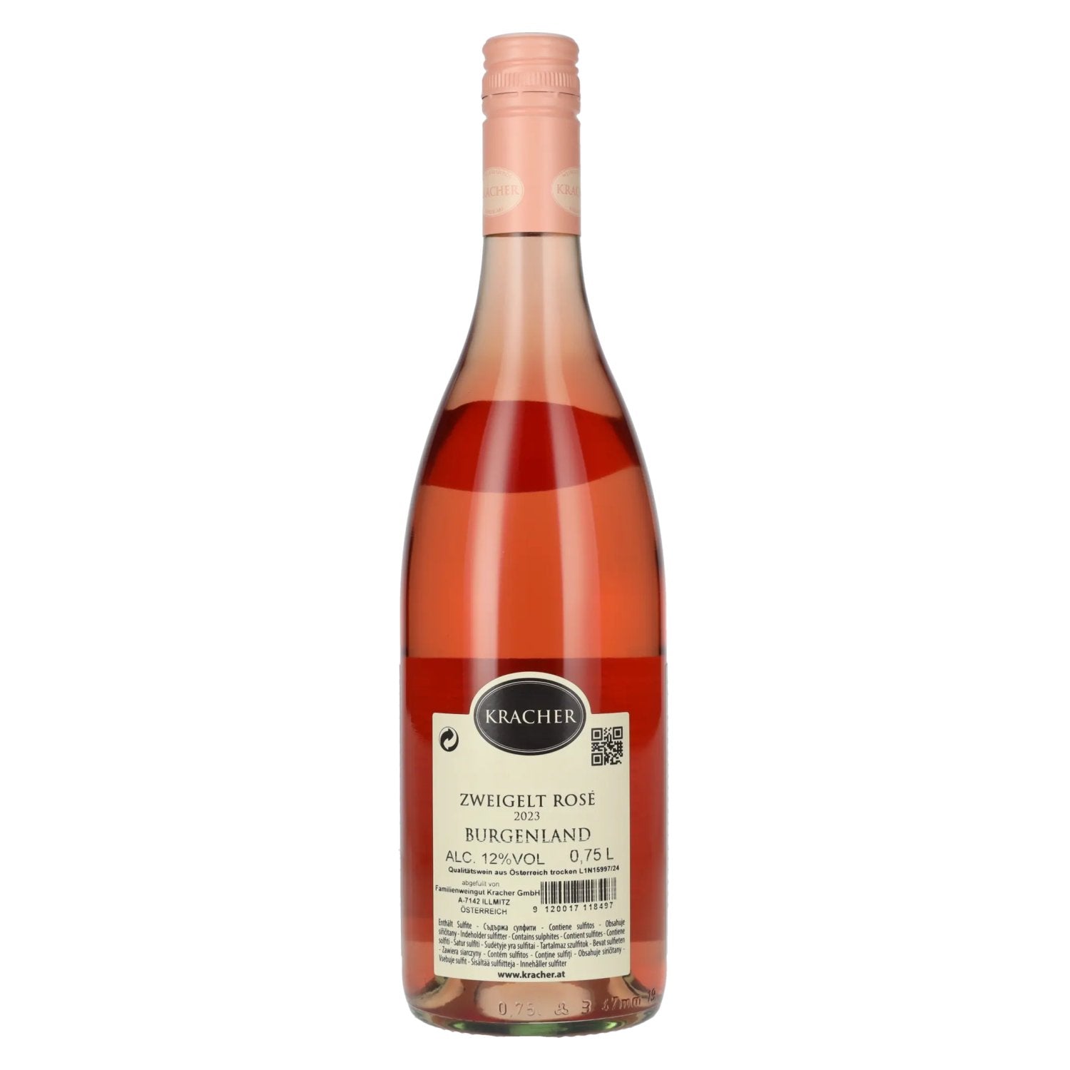 Kracher Zweigelt Rosé 2023 12% Vol. 0,75l