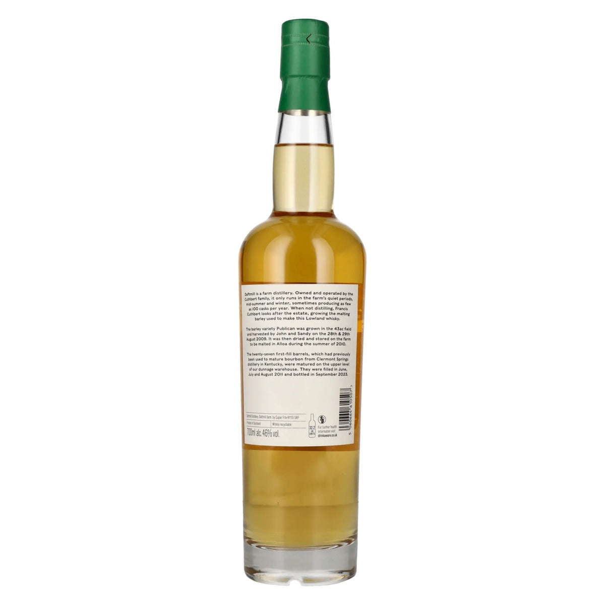Daftmill Lowland Single Malt Summer Batch Release 2011 46% Vol. 0,7l