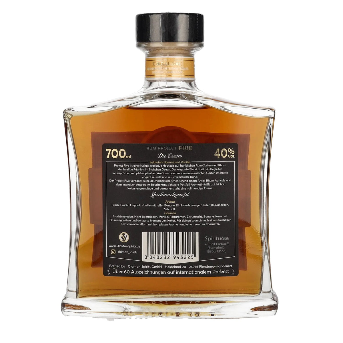 Old Man Rum Project FIVE Leisure Harbour 40 % vol. 0,7 l