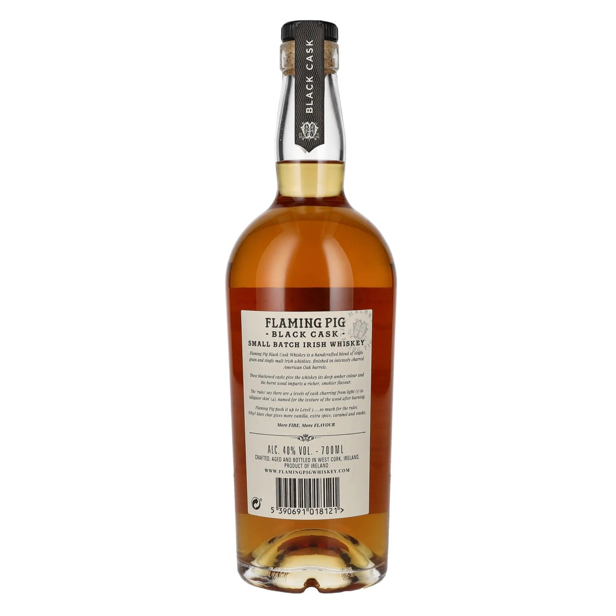 Flaming Pig BLACK CASK Small Batch Irish Whiskey 40% Vol. 0,7l