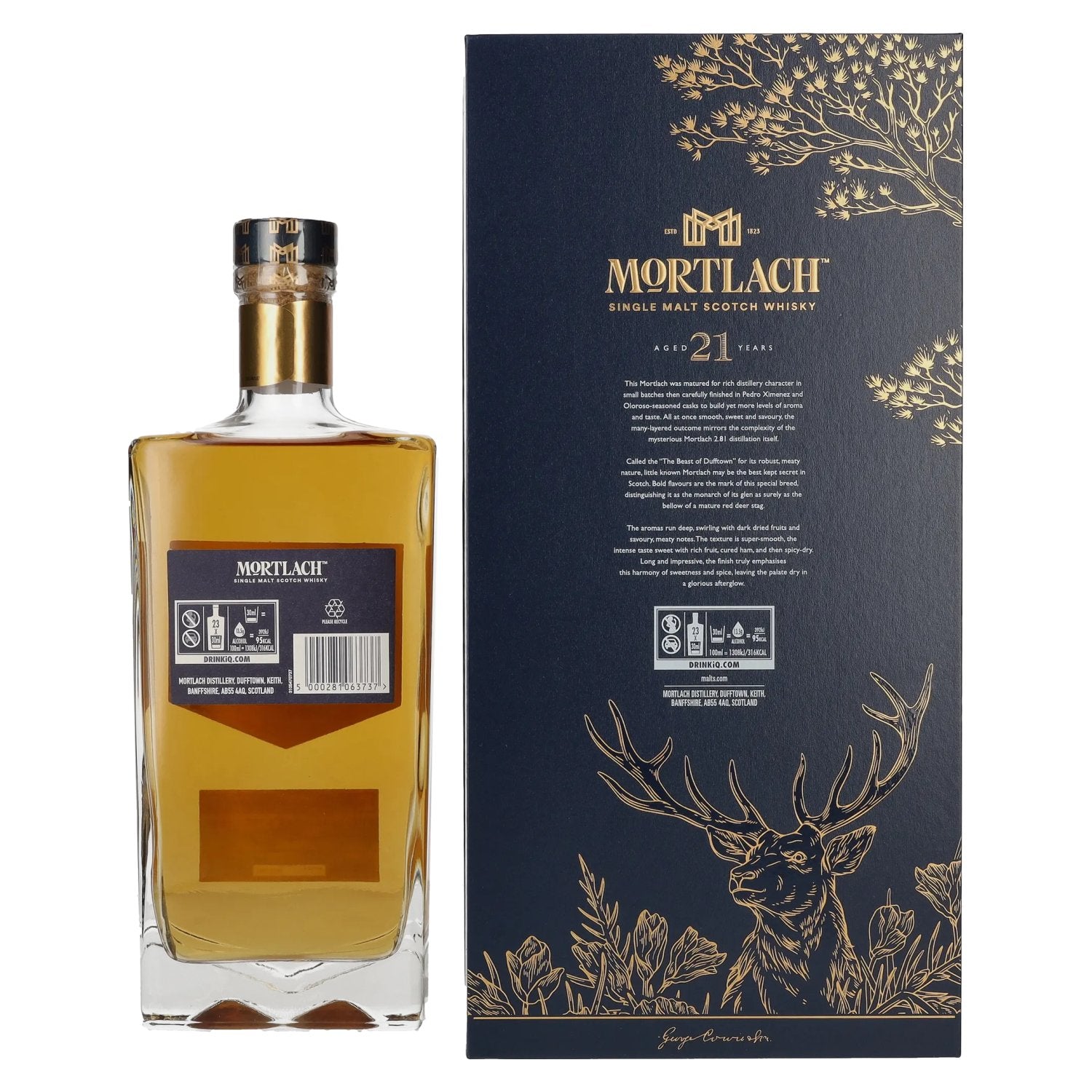Mortlach 21 Years Old Single Malt Special Release 2020 56,9% vol. 0,7l en boîte cadeau