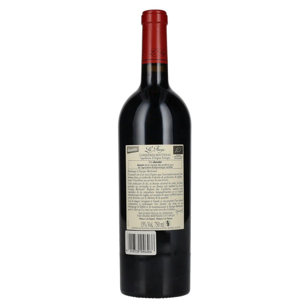 Gérard Bertrand La Forge 2021 15% ABV 0.75 l