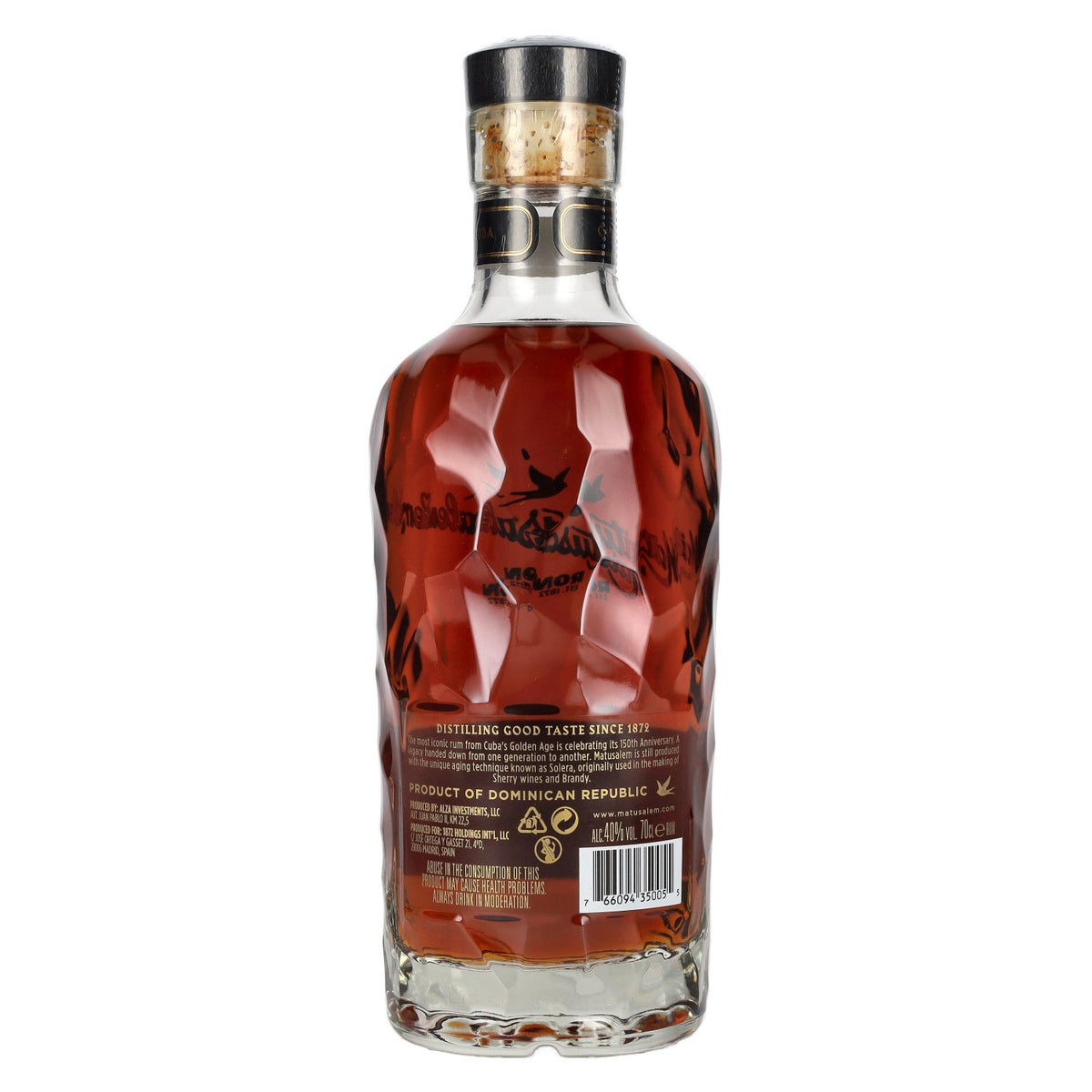 Ron Matusalem 23 Solera Gran Reserva ENIGMA Rum 40% Vol. 0,7l