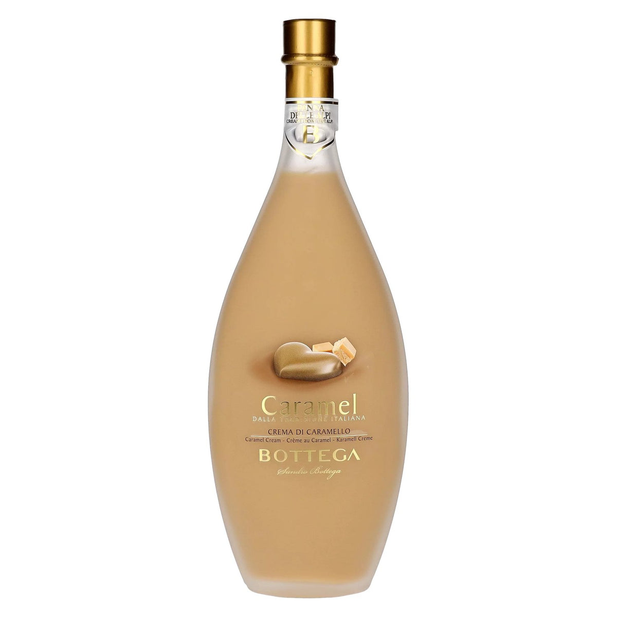 Bottega CARAMEL Caramel and Grappa Cream 17% ABV 0.5l
