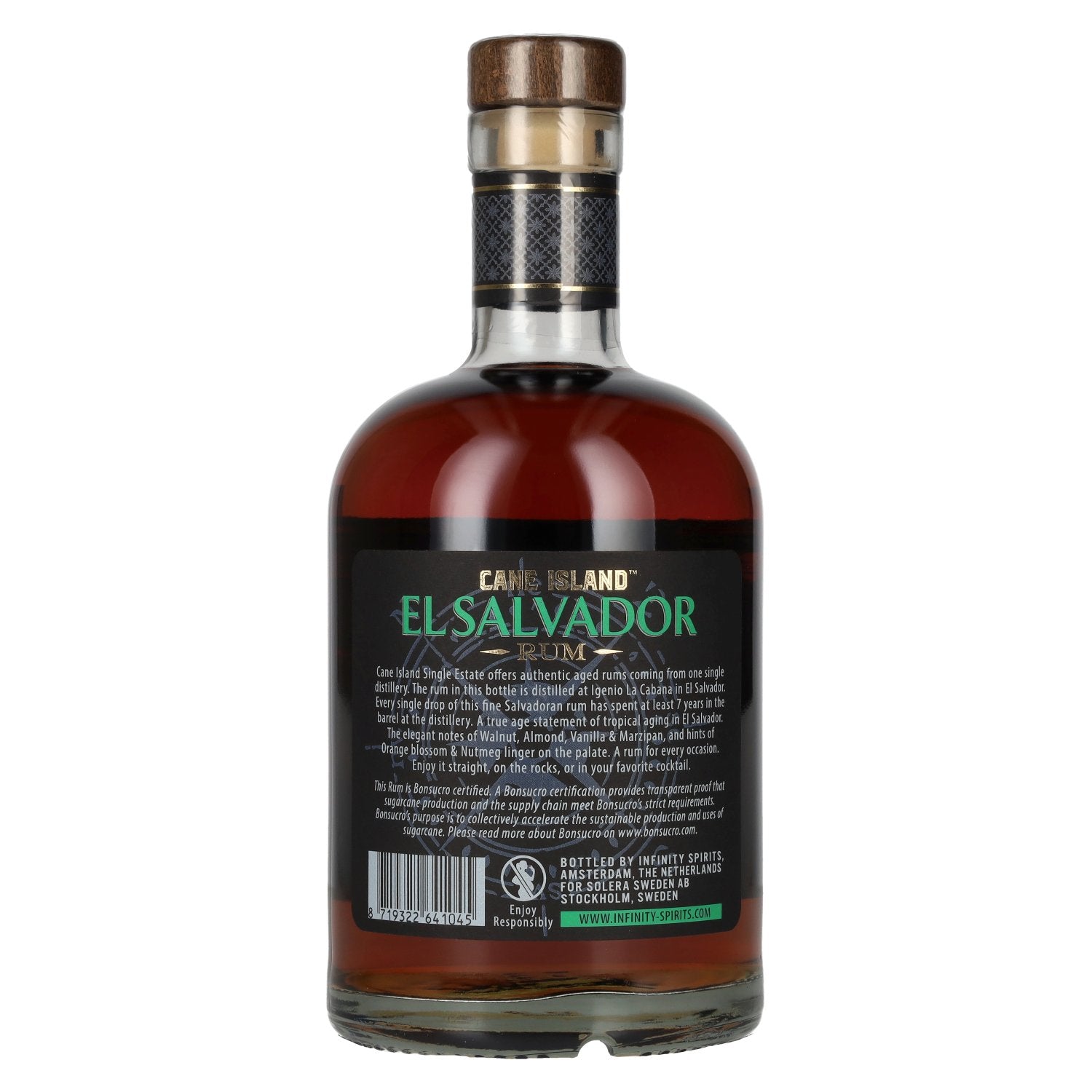 Cane Island Rum EL SALVADOR 7 Years Old Single Estate Rum 43% Vol. 0,7l