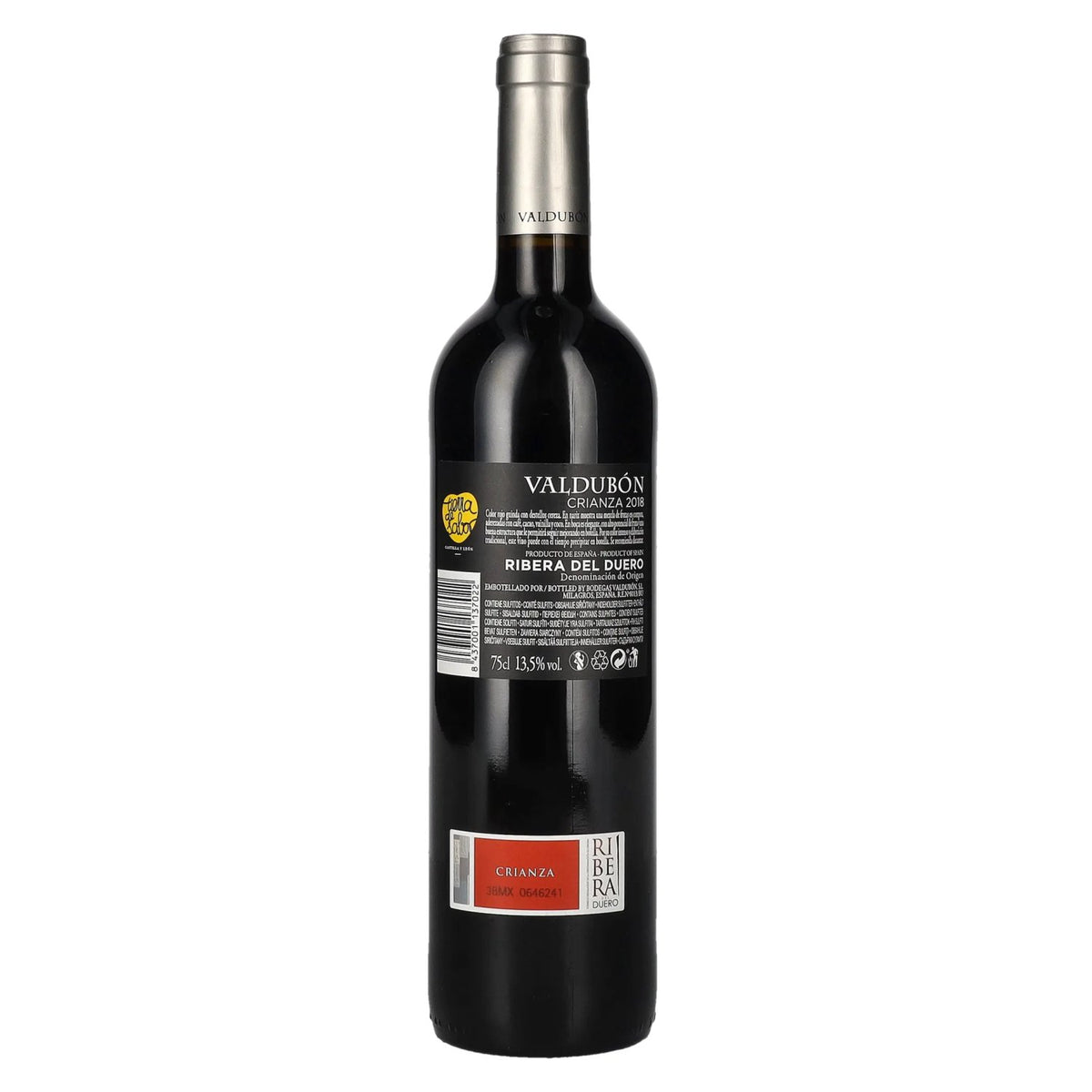 Valdubón Crianza Ribera del Duero 2018 13,5% vol. 0,75 l