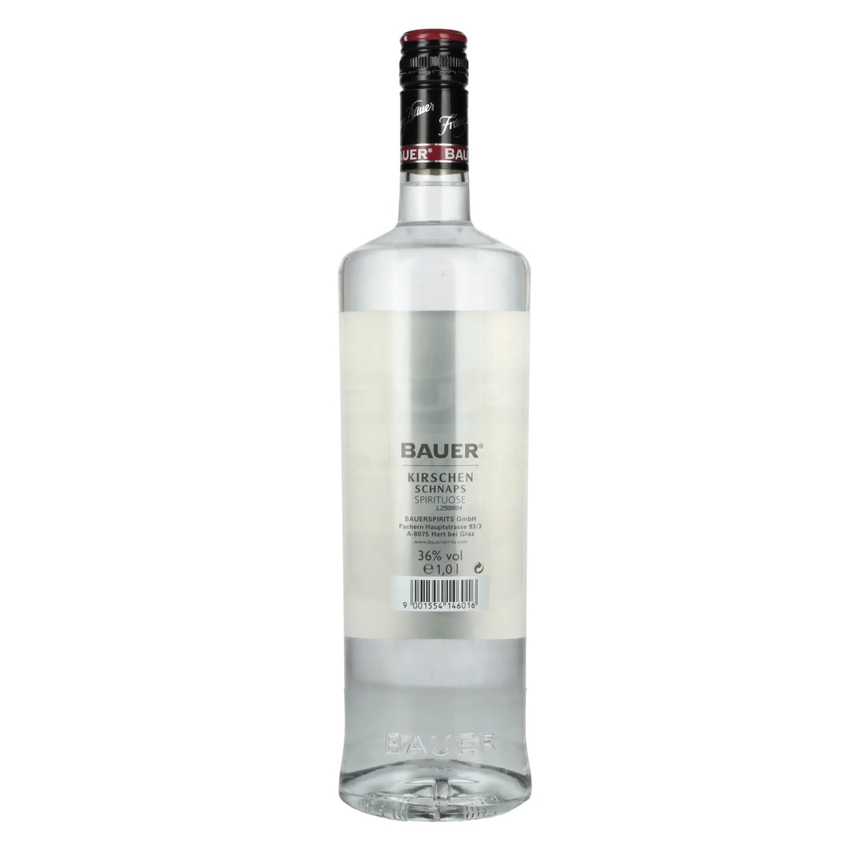 Bauer kersen schnaps 36% vol. 1l