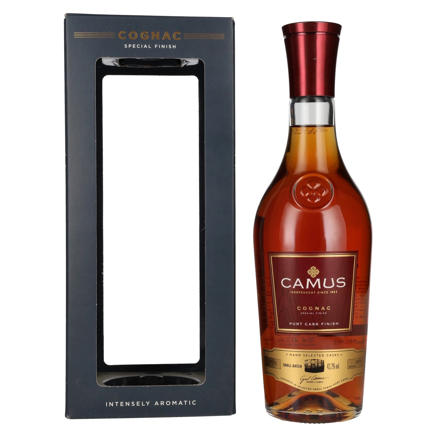 Camus Port Cask Finish Cognac Batch 2 43,2% Vol. 0,7l in gift box