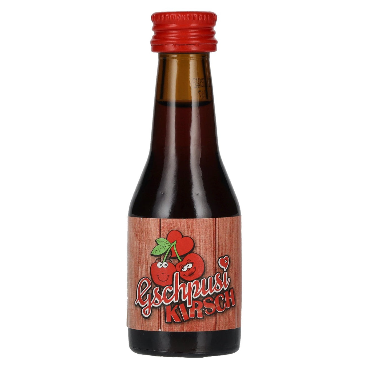 Gschpusi Kirsch 20% vol. 25 x 0,02 l met sticker
