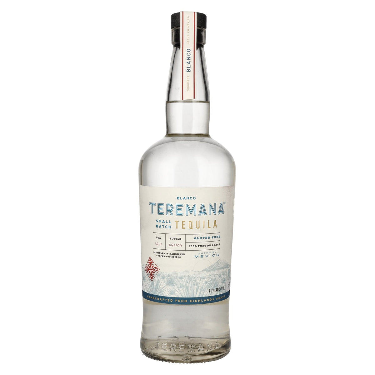 Teremana Tequila Blanco 100% agave Blue Weber 40% vol. 0,7 l