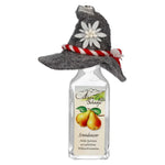 Nannerl Alpenschnaps STEINBEISSER Williams 35% vol. 0,02 l met vilten hoedje