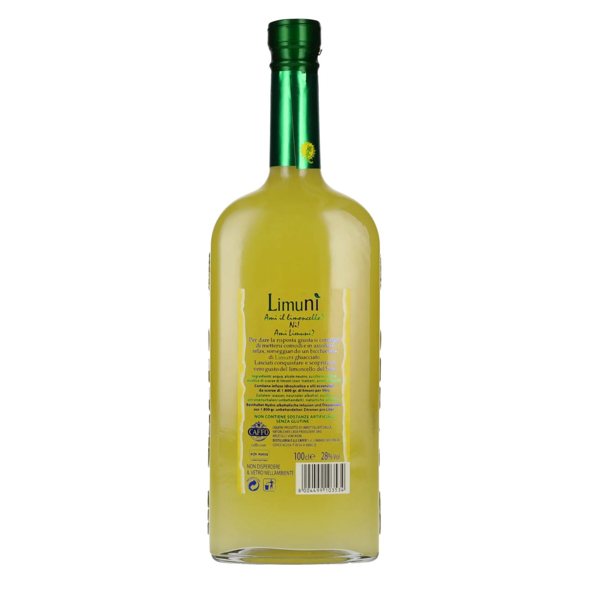 Limunì – Le Limoncello du Sud 28 % vol. 1 l