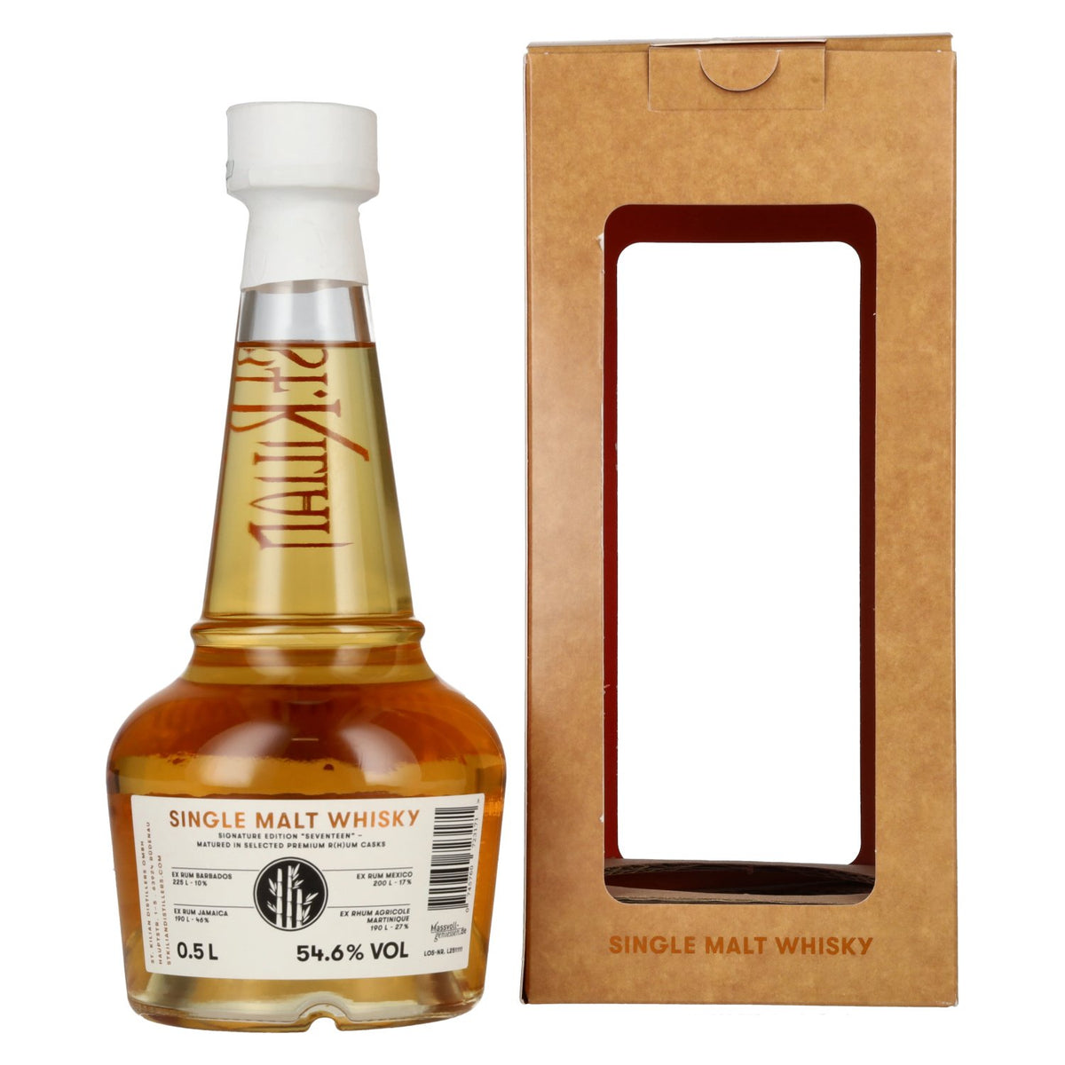 St. Kilian Signature Edition SEVENTEEN Single Malt Whisky 54,6% vol. 0,5l en coffret cadeau