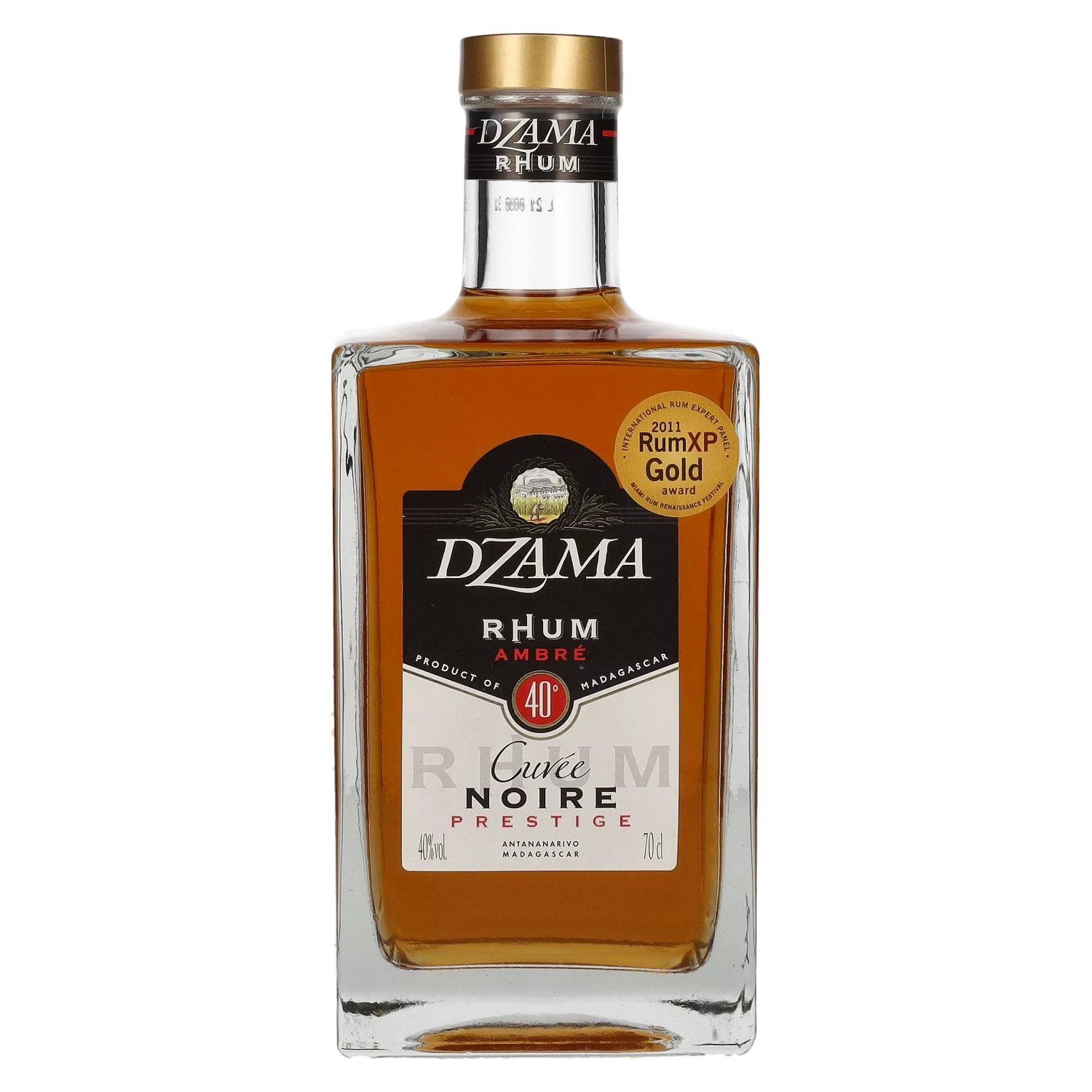 Dzama Cuvée NOIRE PRESTIGE Rhum 40% vol. 0,7 l