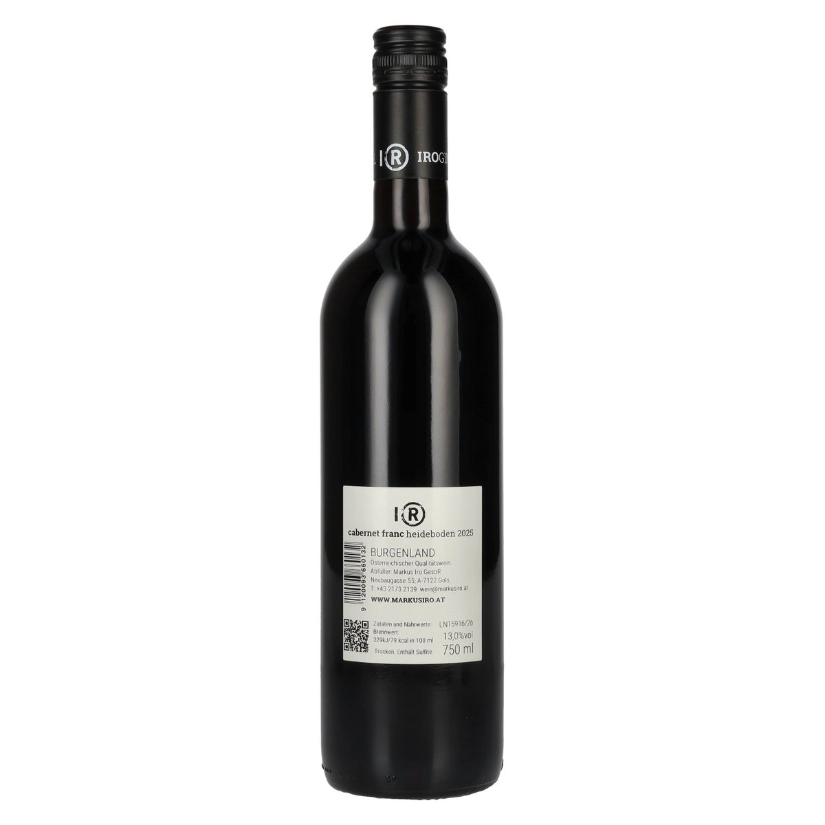 IRO Cabernet Franc Heideboden 2025 13 % vol. 0,75 l
