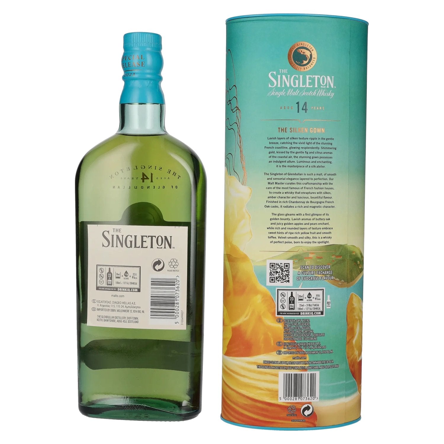 The Singleton 14 Years Old The Silken Gown Speyside Single Malt Special Release 2023 55% Vol. 0,7l in Geschenkbox