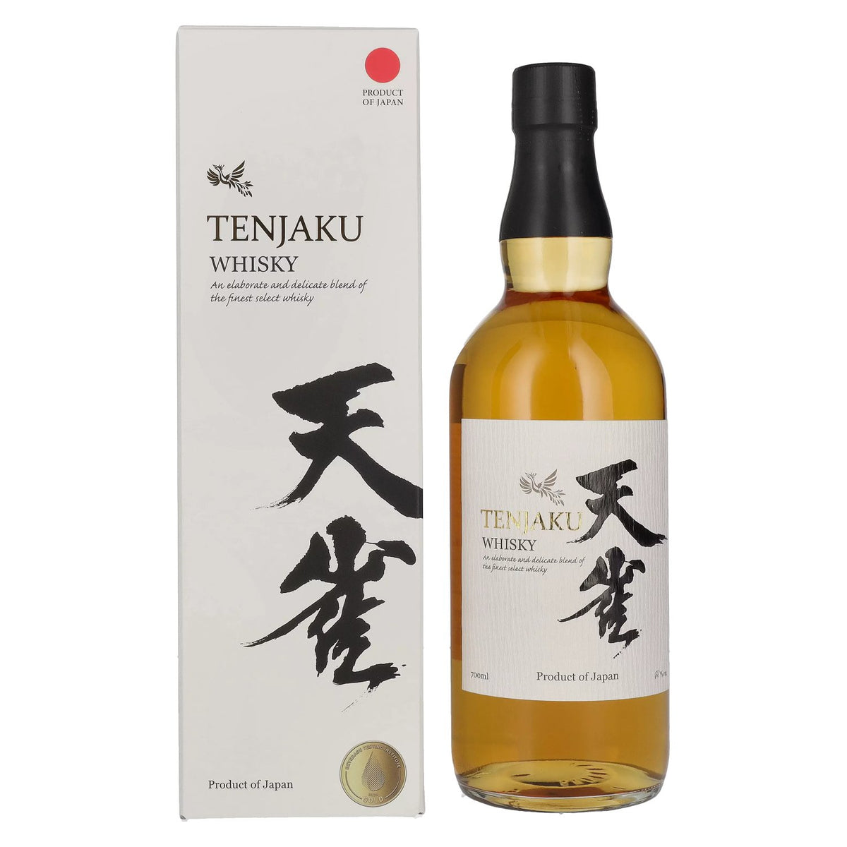 Whisky blended Tenjaku, 40 % vol., 0,7 l, dans un coffret cadeau