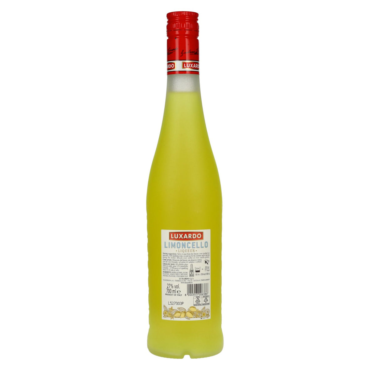 Luxardo LIMONCELLO Liqueur 27% vol. 0.7 l