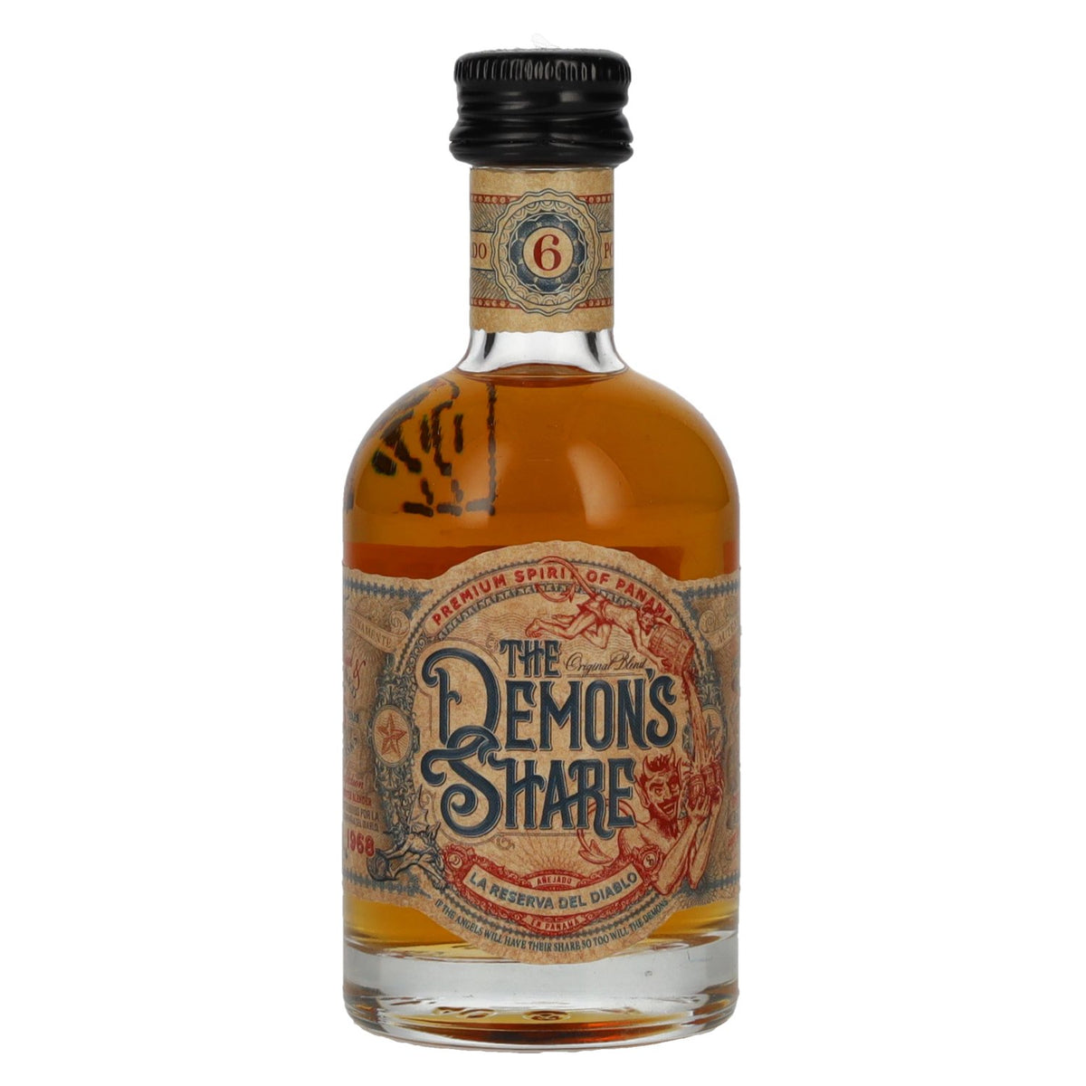 The Demon's Share 6 Years Old Spirit Drink 40% Vol. 0,05l