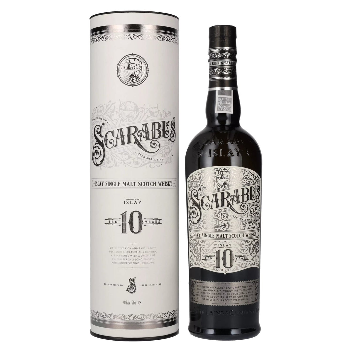 Hunter Laing SCARABUS 10 Years Old Islay Single Malt 46% vol. 0,7 l in geschenkverpakking