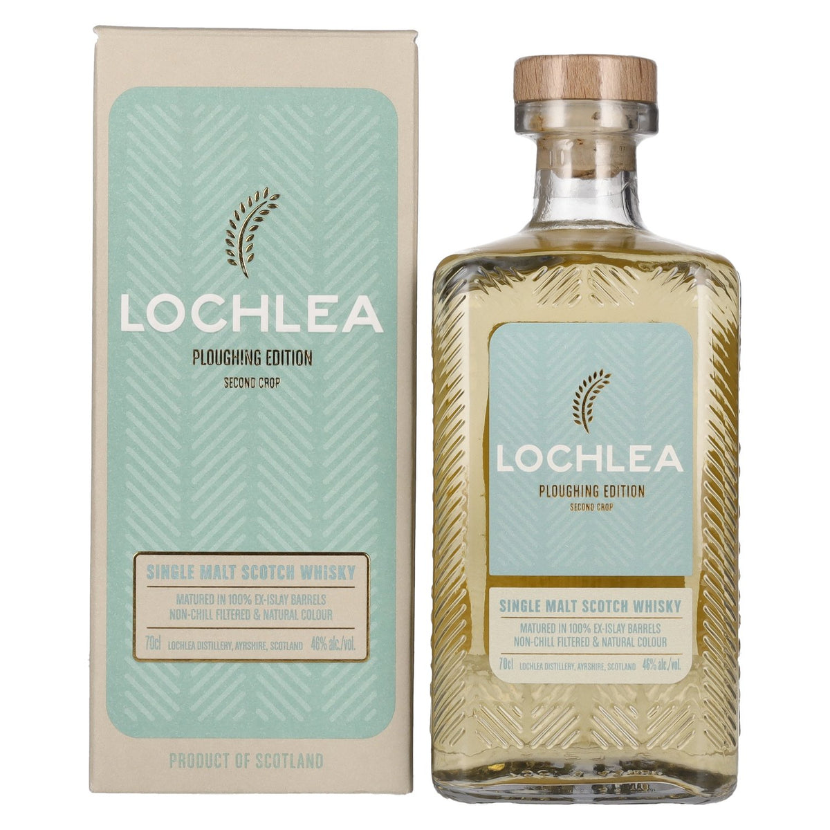 Lochlea PLOUGHING EDITION Second Crop Single Malt Scotch Whisky 46 % vol., 0,7 l, dans un coffret cadeau