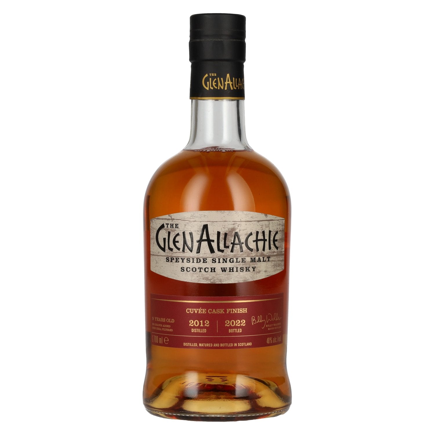 The GlenAllachie WINE SERIES Cuvée Cask Finish 2012 48% Vol. 0,7l